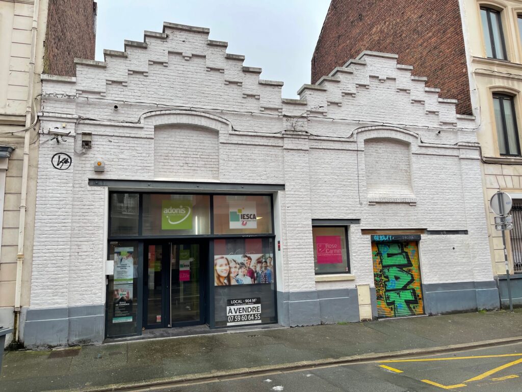 Local indépendant 904 m² ERP 5 — Lille